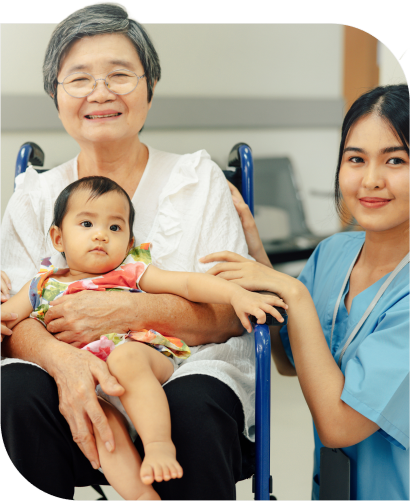 Family doctors accepting new patients in Burlington providing compassionate care for all ages, from seniors to infants